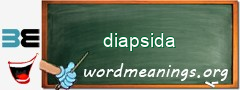 WordMeaning blackboard for diapsida